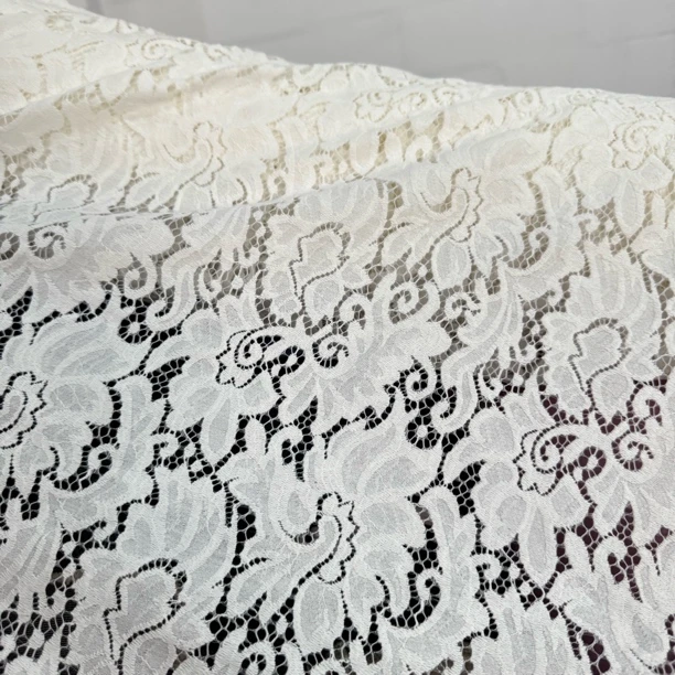 20 几乎纯棉的立体刺绣蕾丝裙子面料5米价