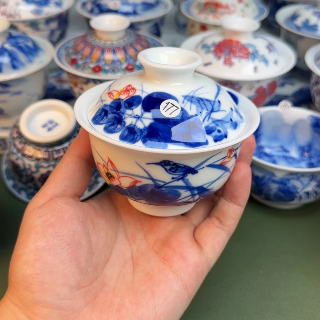 彦祖纯手工手绘茶具177