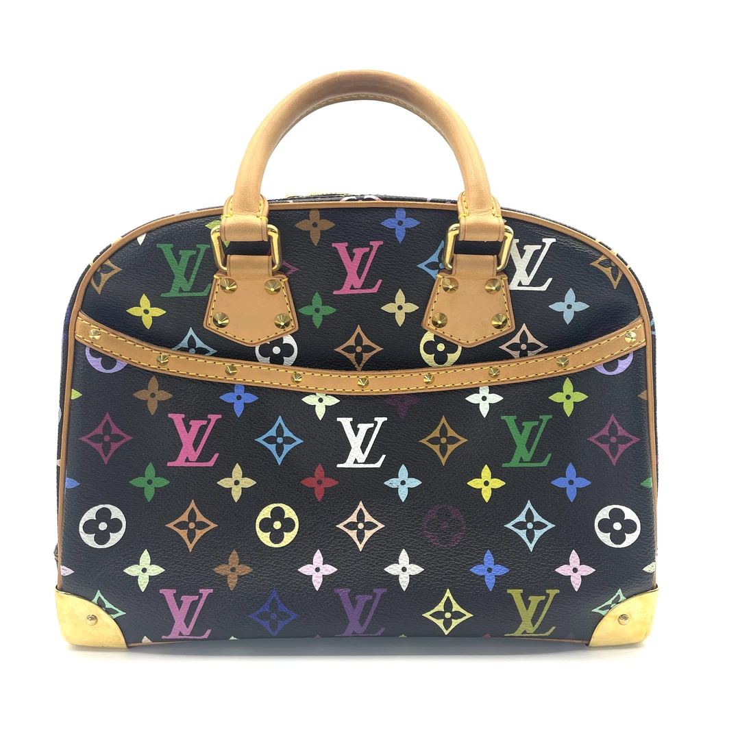 95新 LouisVuitton/路易威登 友福/黑三彩珍妮/54568644