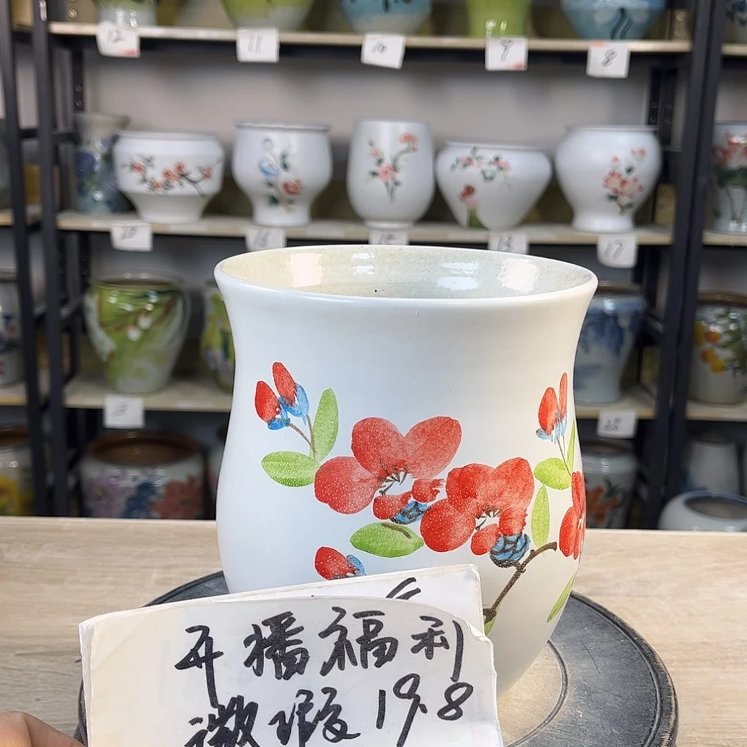 罐1xc景德镇陶瓷花盆