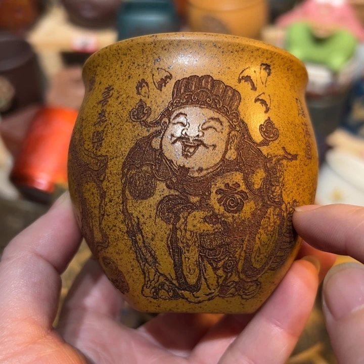 茶杯紫砂宜兴紫砂主人杯