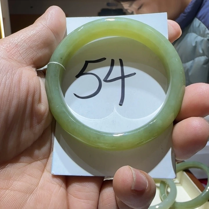 和田玉未镶嵌手镯838