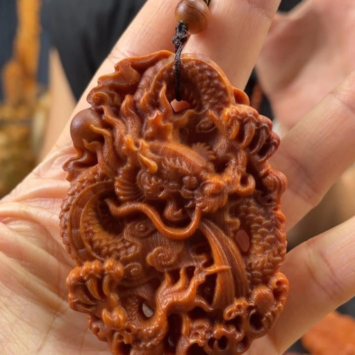 柏木（崖柏）手把件