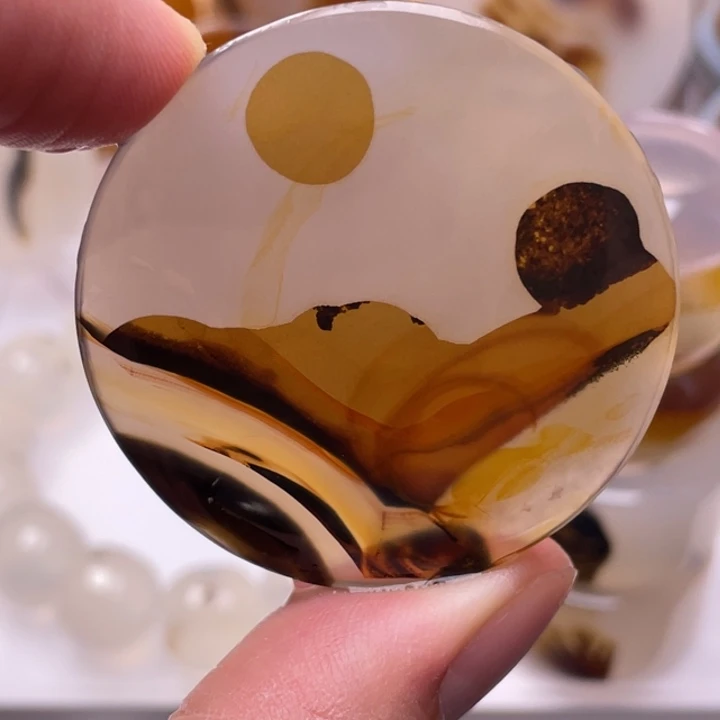 玛瑙/玉髓未镶嵌吊坠(不含链)