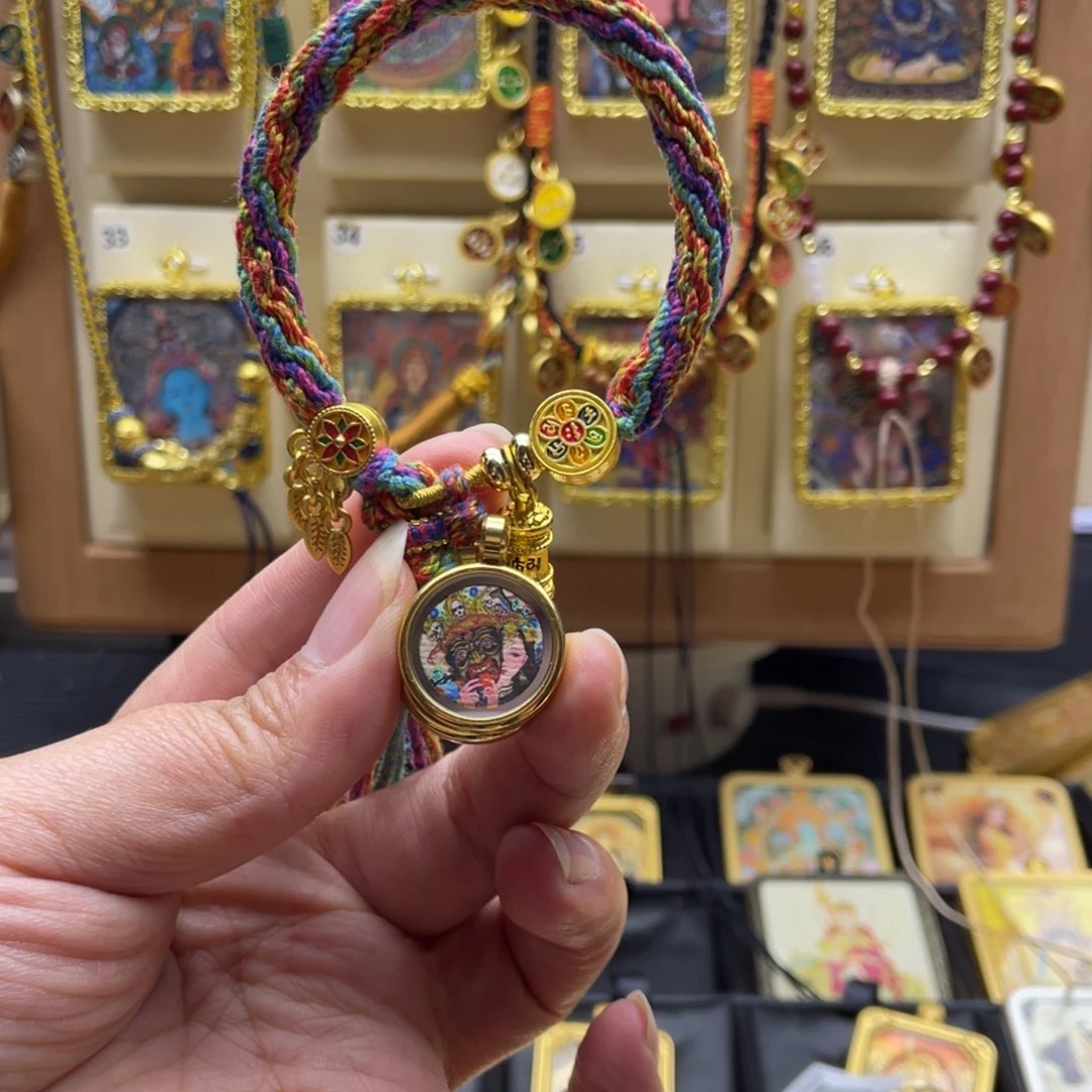 吊坠唐卡一步到位一是为了