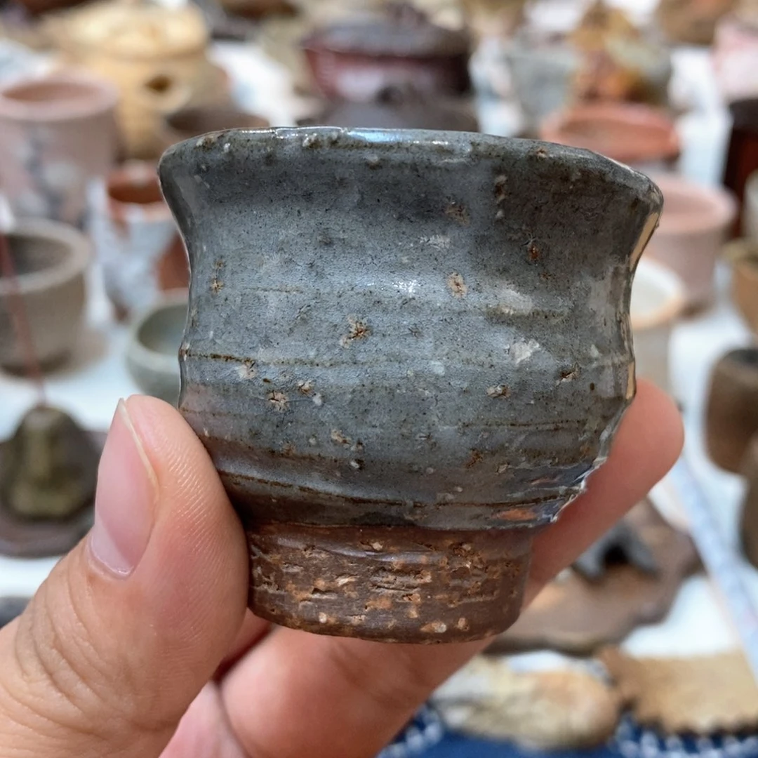 柴烧侘寂粗陶茶具