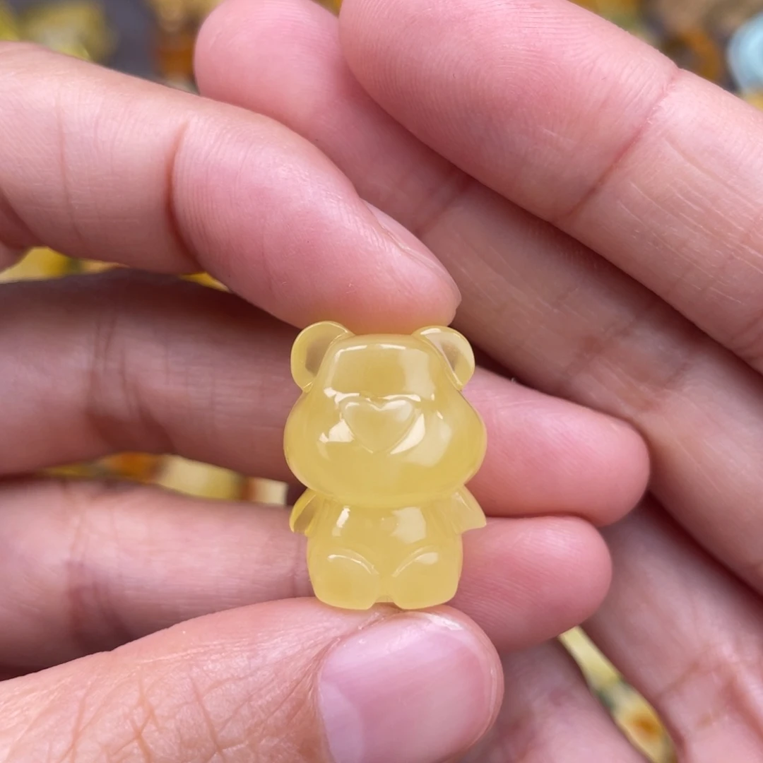 裸石琥珀未镶嵌蜜蜡