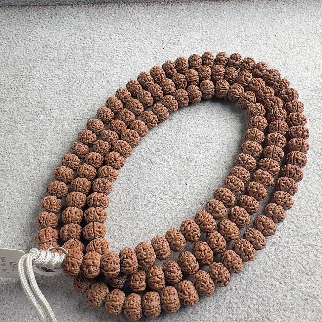 金刚菩提吊坠8.1凹底梅花