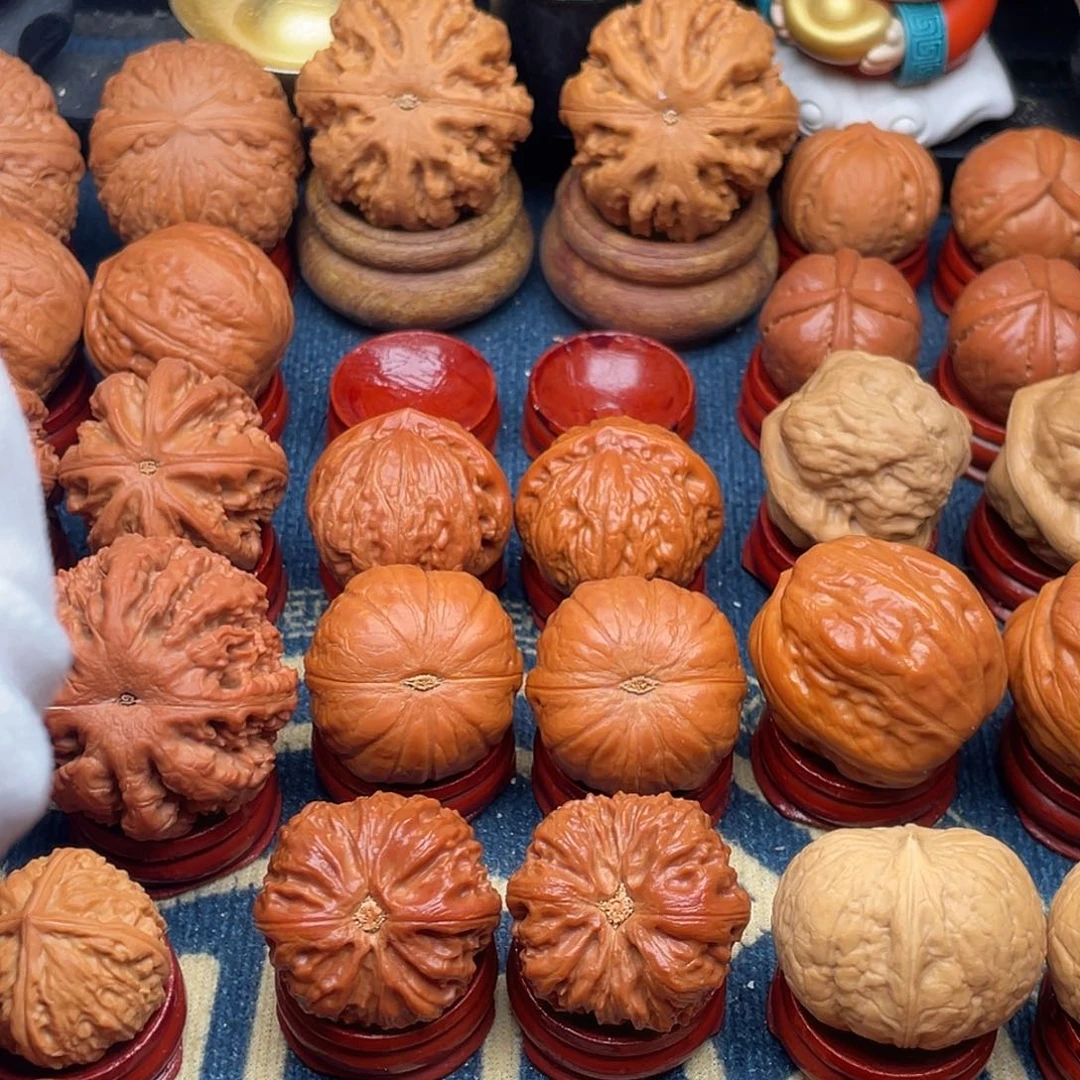 小***六文玩核桃把件精品小手捻