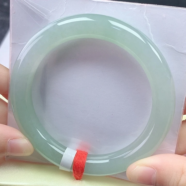翡翠未镶嵌手镯54圈