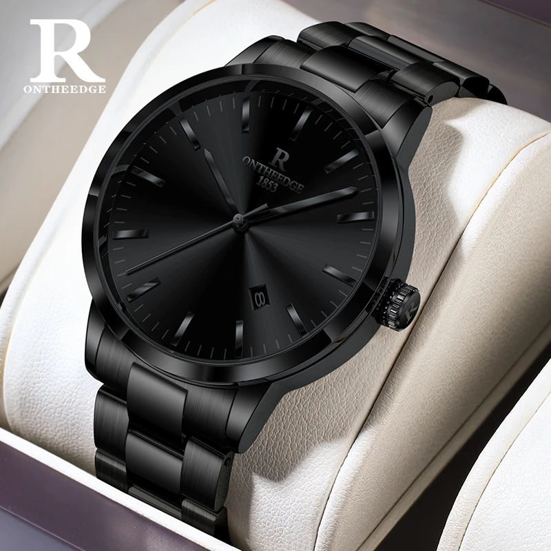 新款黑武士男士手表机械日历防水国产男表品牌高档男士腕表石英表