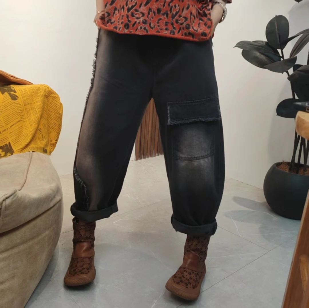 58322（飞儿同款）牛仔裤夏季显瘦百搭洋气衣服女天丝牛仔裤