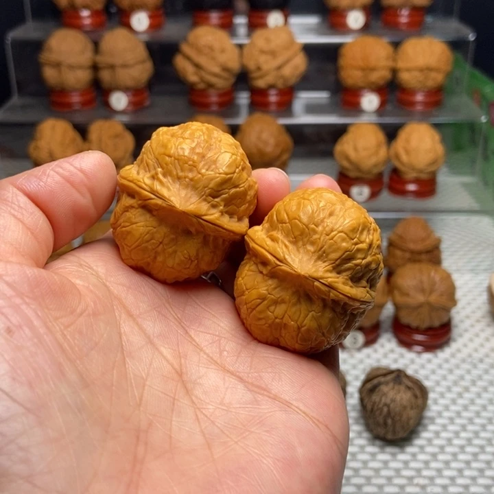 把件文玩核桃36金甲龟龙