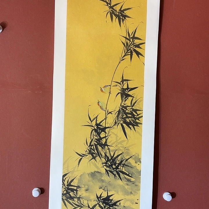 国画听兰老师花鸟