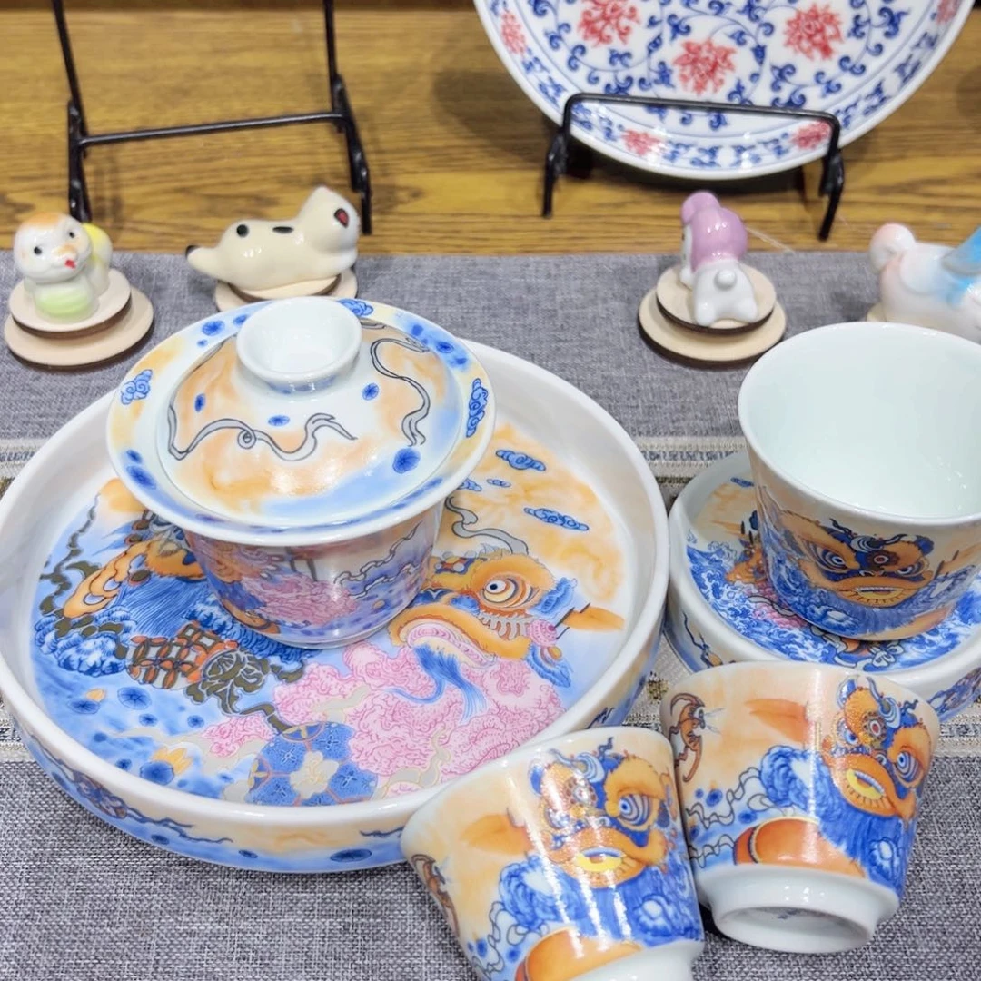 景德镇陶瓷高温茶具