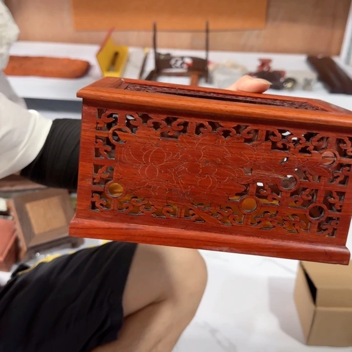 琉璃手工艺品红木工艺品摆件