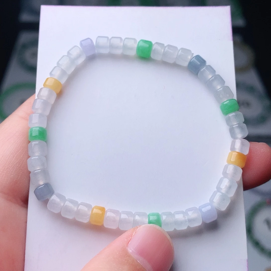 翡翠未镶嵌手链翡翠