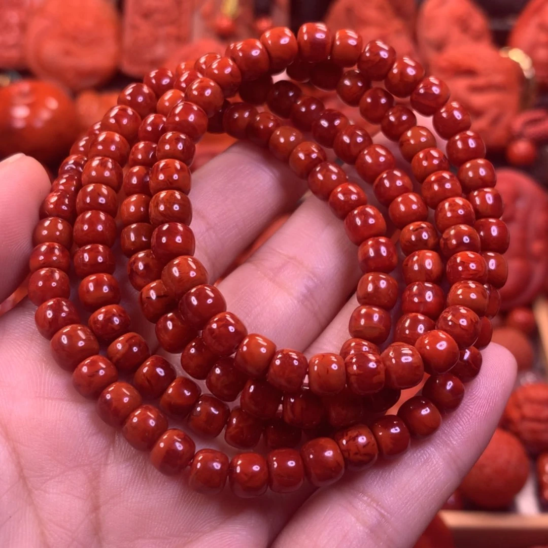 【闪购商品】未镶嵌多圈南红玛瑙