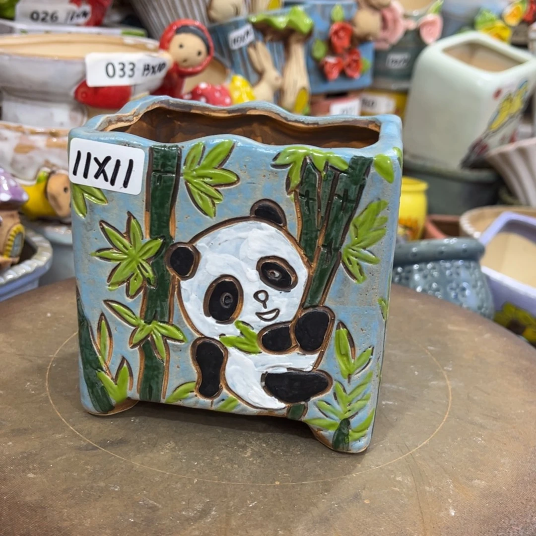 粗陶多肉花盆花盆下播福利