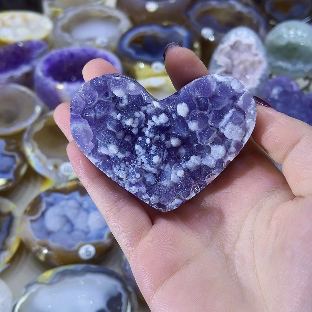 未镶嵌珠宝半成品紫晶