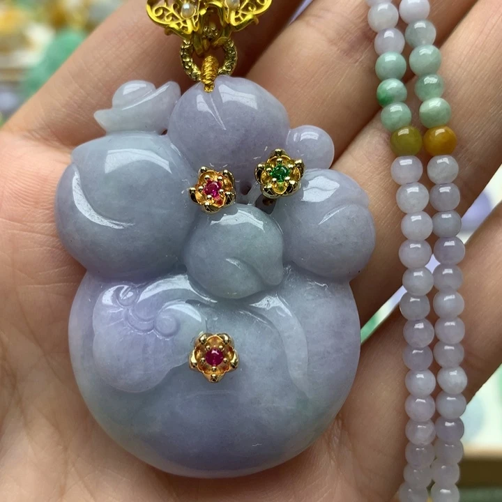 颈饰未镶嵌翡翠翡翠