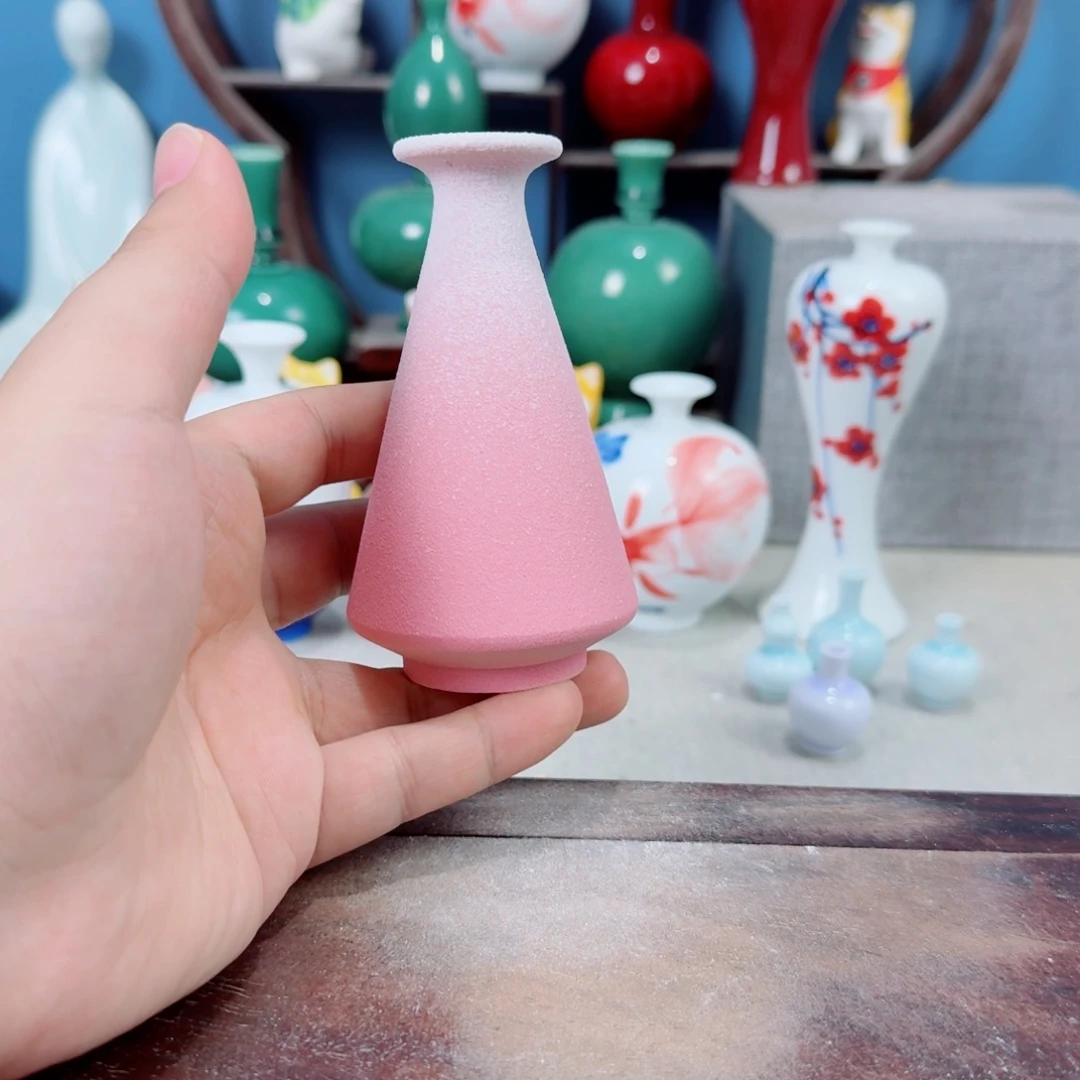 陶瓷手工小花器摆件