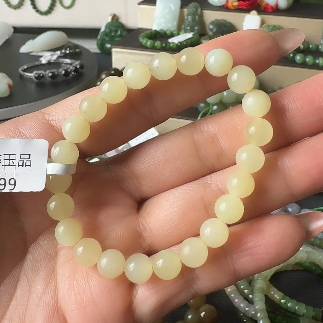 未镶嵌手串和田玉