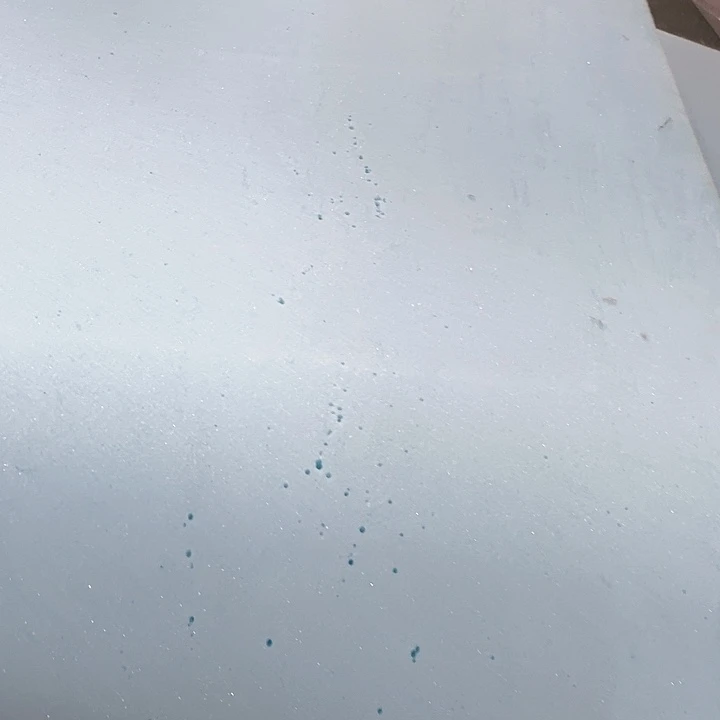 浅蓝色记忆棉床垫160*200
