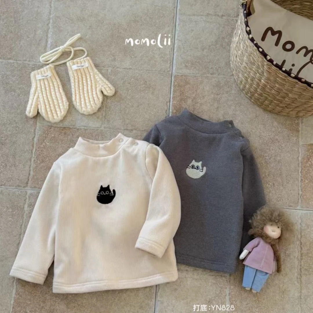Momolii茉茉哩新款冬季婴童打底