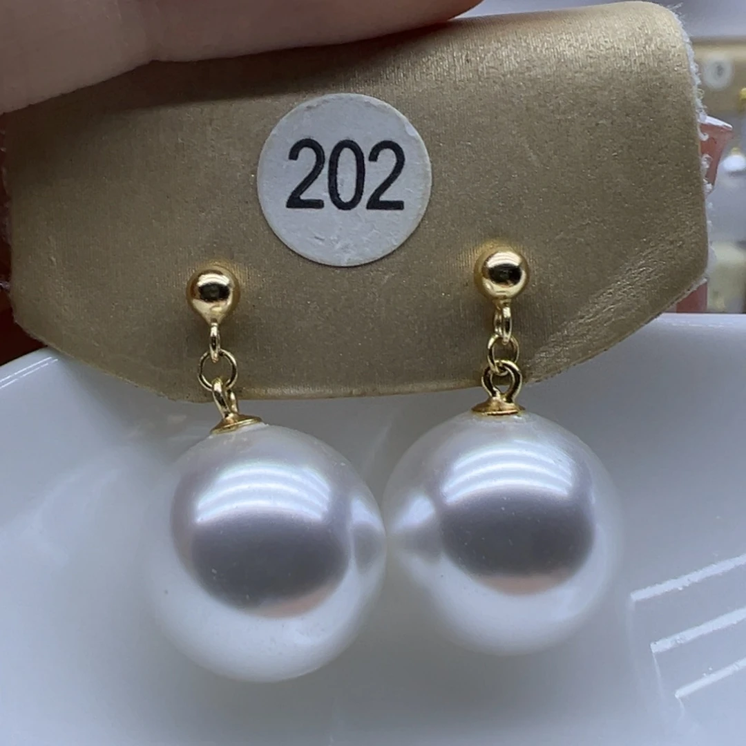 耳饰淡水珍珠银S925镶嵌