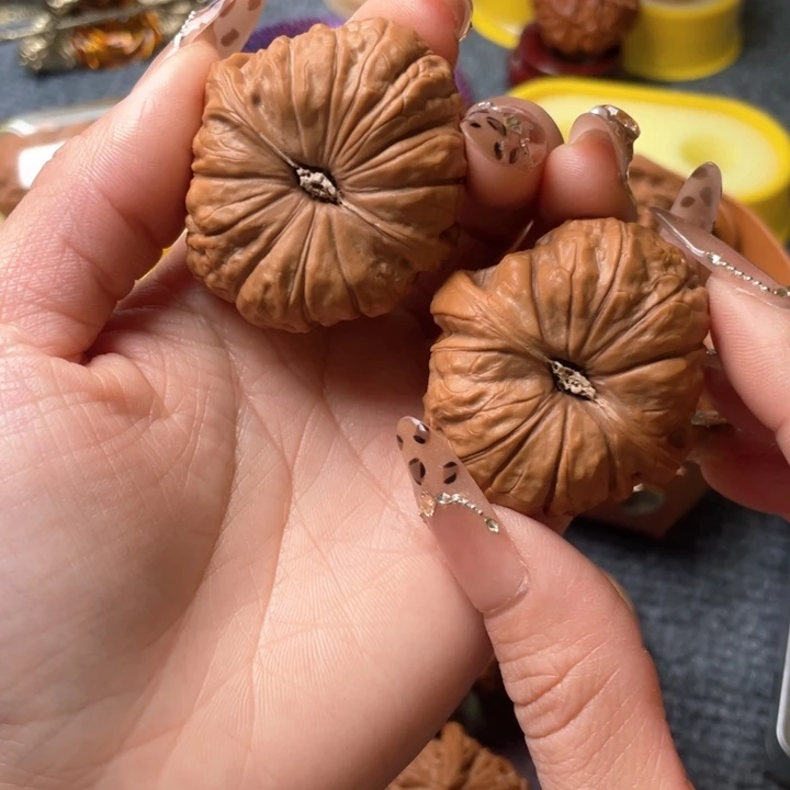 文玩核桃把件?****?南瓜