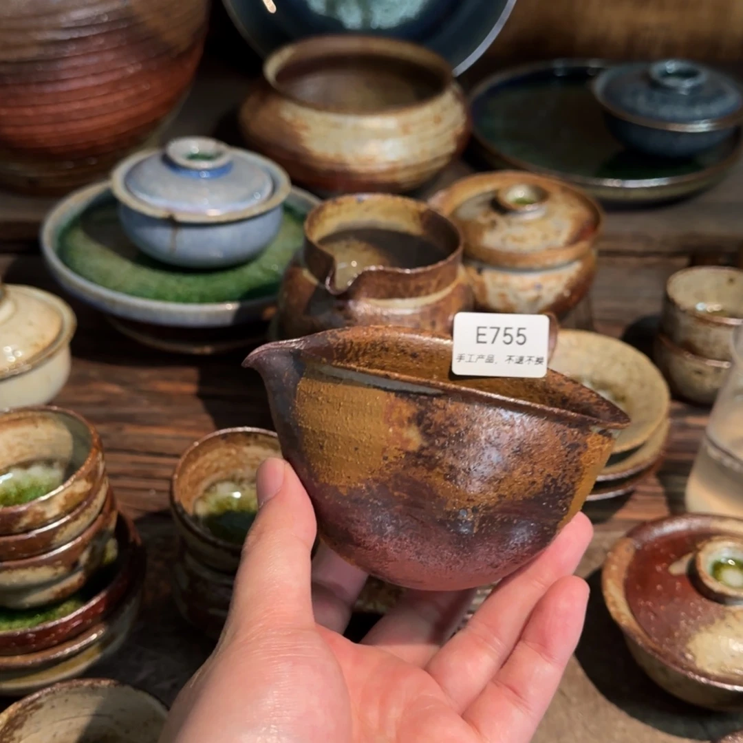 十****E755破碎感泥料非柴烧跑单禁拍