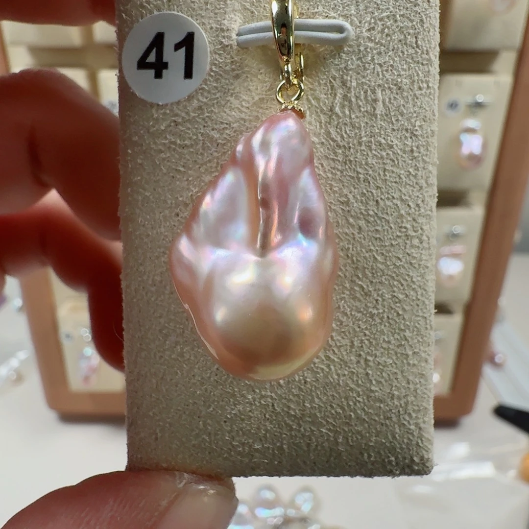 颈饰合金淡水珍珠