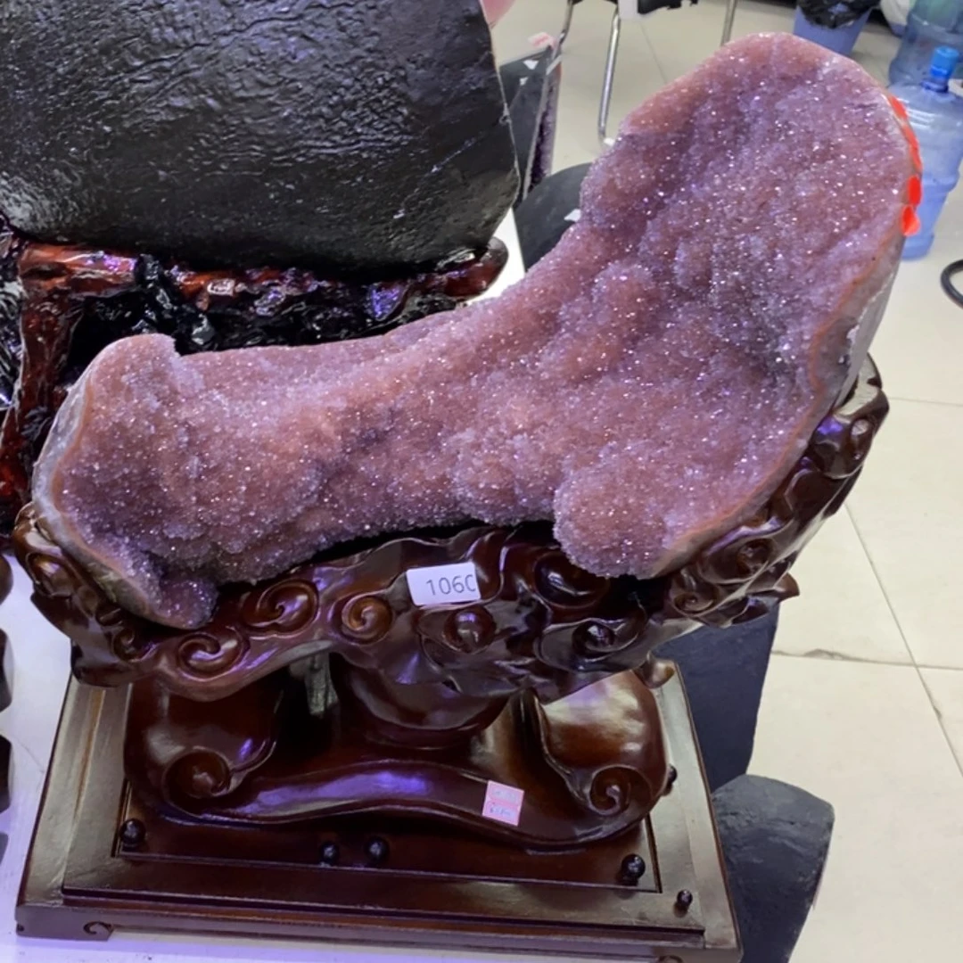 水晶摆件未镶嵌伊伊