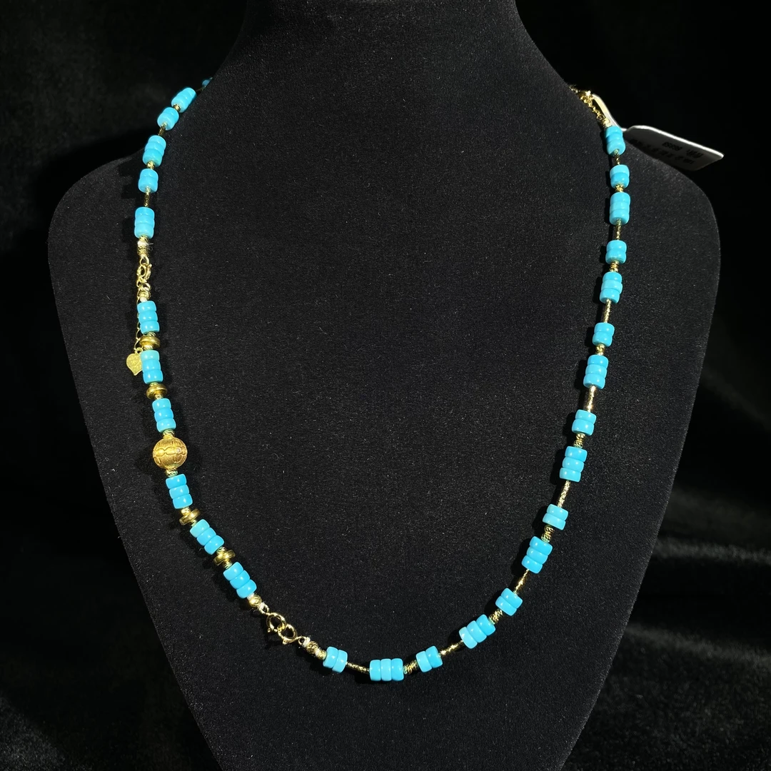 18k金美松多宝项链