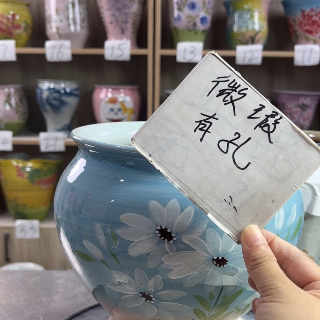 景德镇陶瓷花盆花盆