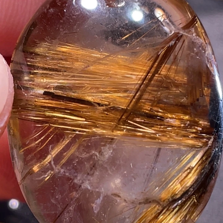 我***k颈饰未镶嵌发晶钛晶