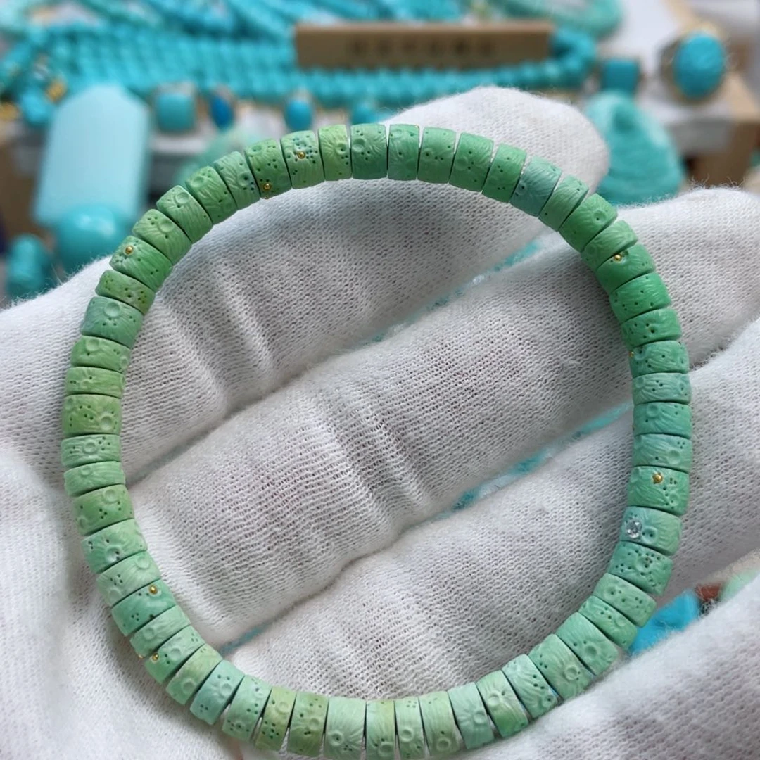 绿松石珠宝奇石未镶嵌