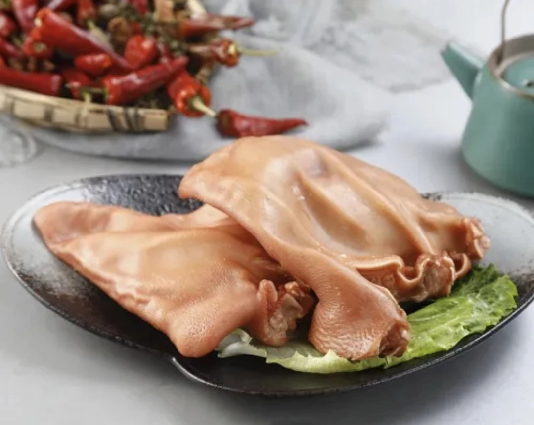 红姐熟食卤猪耳朵卤味开袋即食真空东北特产凉拌菜整块