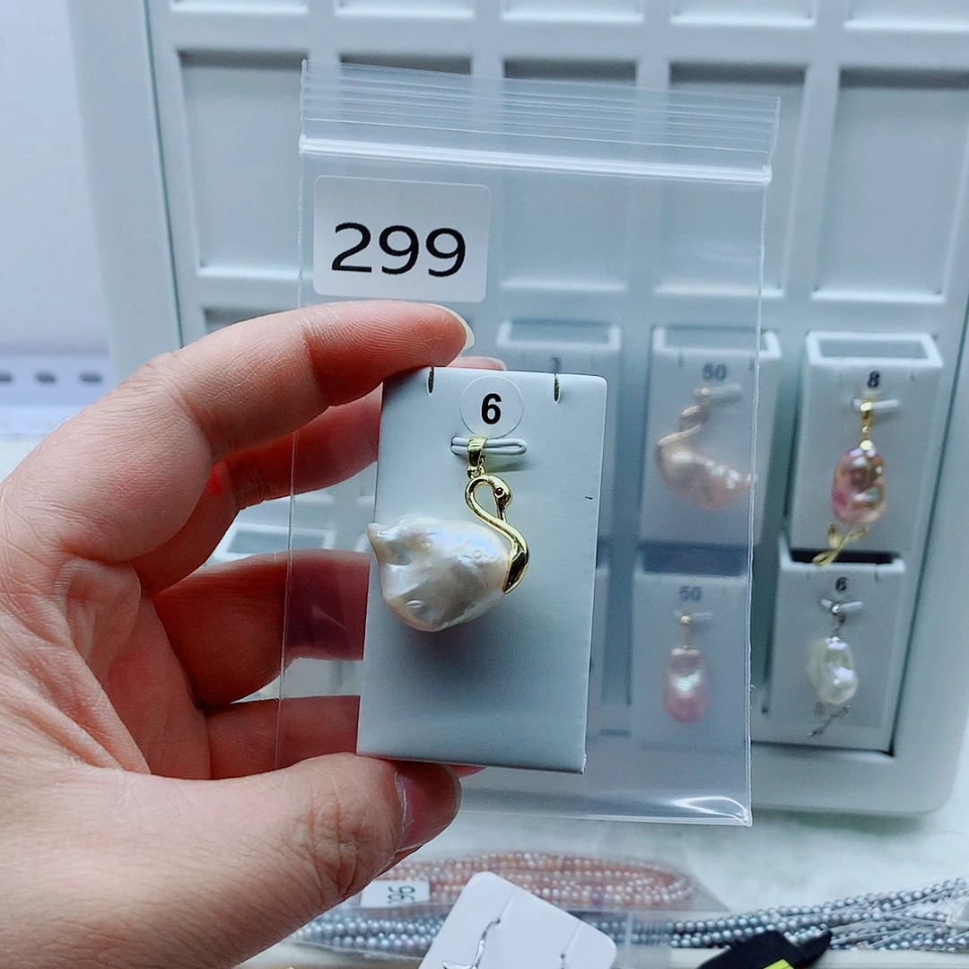 吊坠(不含链)合金淡水珍珠