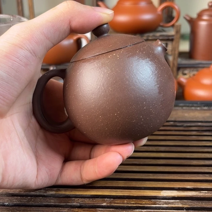 茶壶紫砂原矿紫砂手工制作