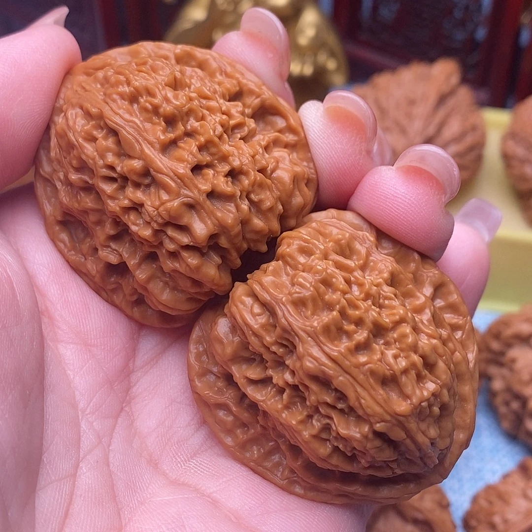 把件文玩核桃39全品绝配三角南疆