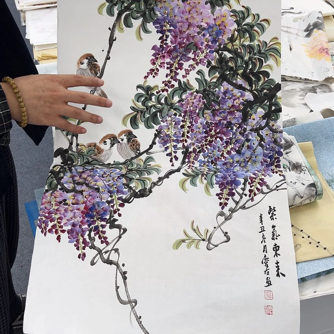 国画纯手绘作品欣赏