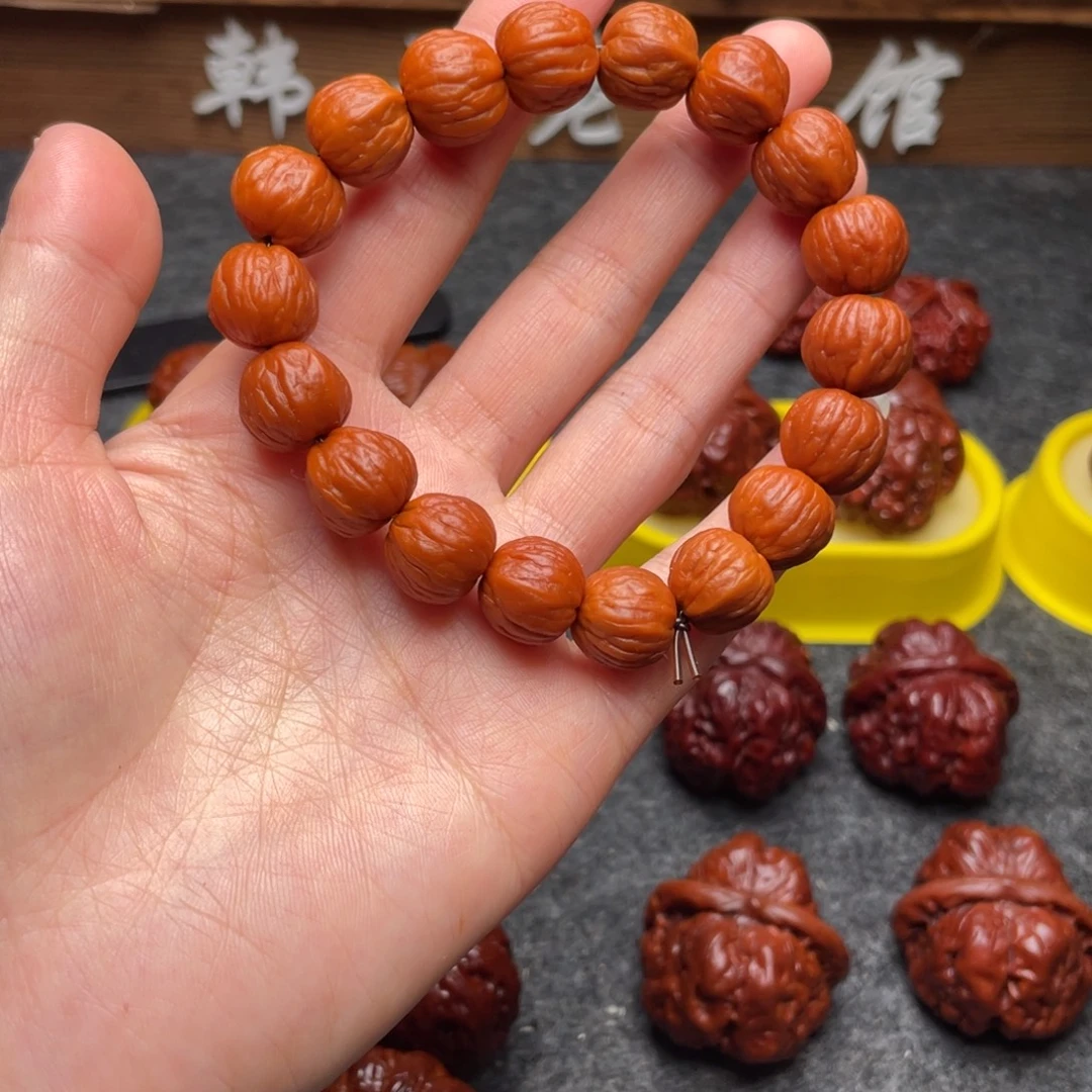 文玩核桃吊坠文玩核桃 手把件 猴头手串