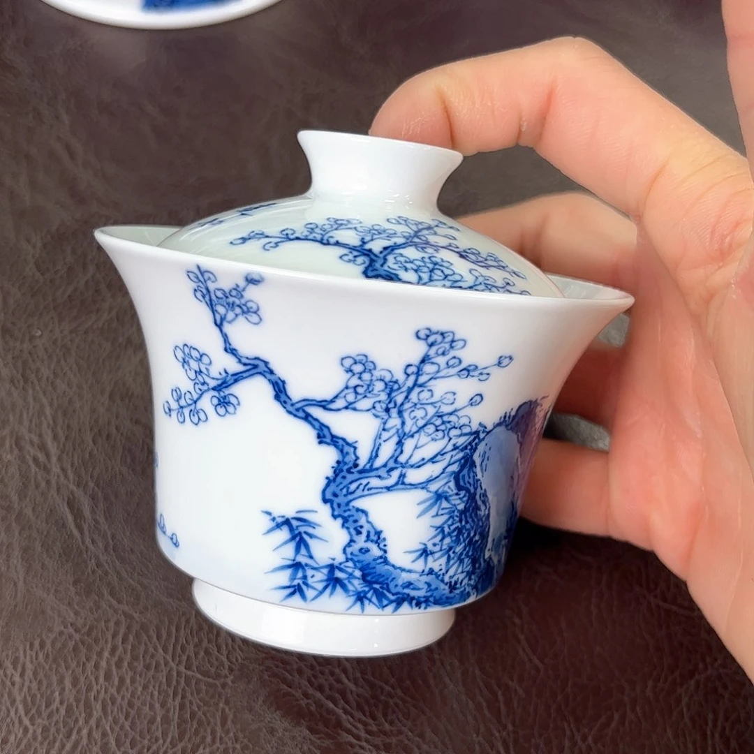 杯手绘高温瓷器瓷器