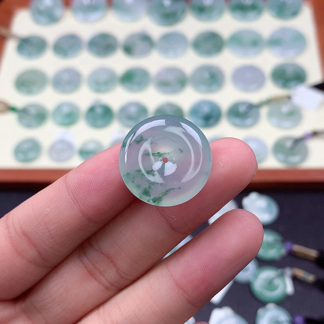 颈饰未镶嵌翡翠9 尺寸21.6-5.4