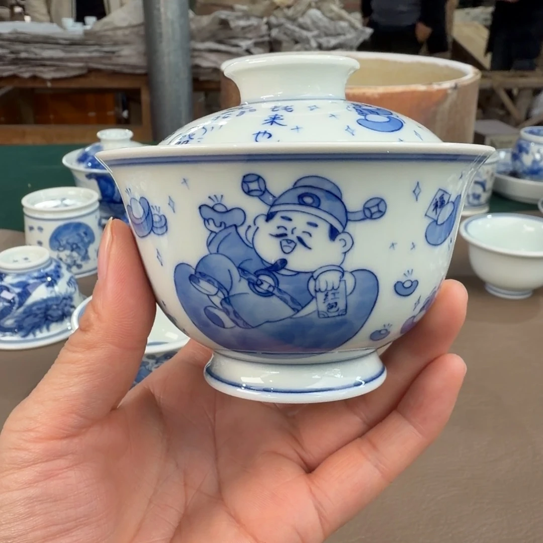 景德镇陶瓷手工手绘