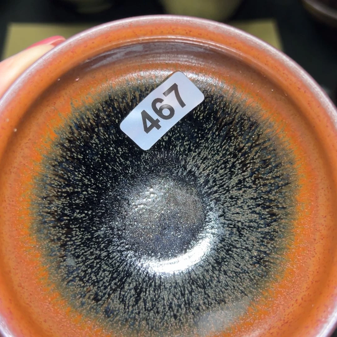 茶盏全手工原矿原釉建盏