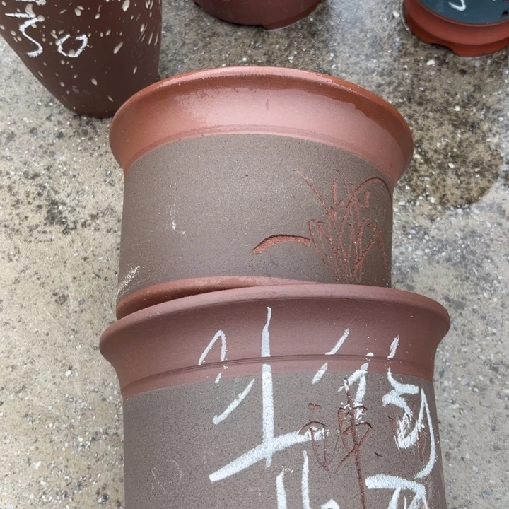 紫砂花盆紫砂的颜色