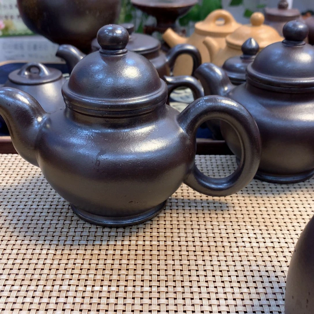 Z***9紫砂茶壶宜兴原矿石红270cc